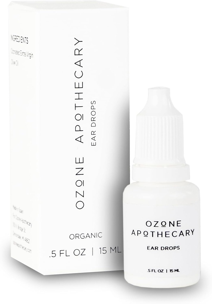 Organik Ear Drops | Ozon Oil Infüzyon Ear Care | Ozonated Oil to Nourish, Protection & Cleanses for People and Pets
