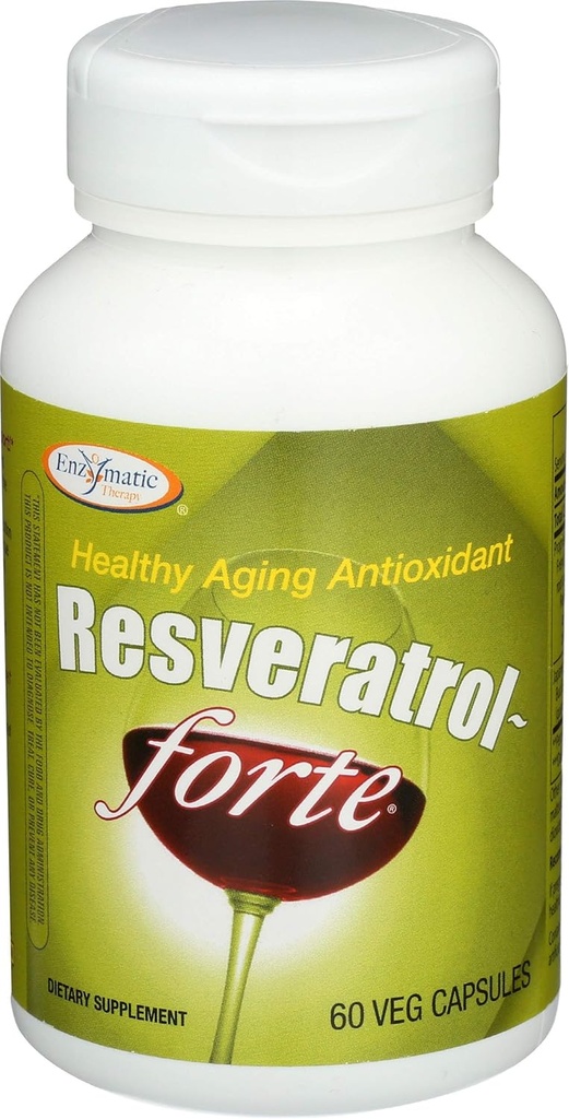 Enzymatik Terapi, Resveratrol Forte, 60 Tablet