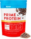 Equip Gıdaları Prime Protein Toz | Temiz, Grass Fed sığır proteini | Carnivore Protein Isolate | Paleo, Keto Friendly, Gluten & Dairy Free | Build & Tamir Tound | 30 Hizmet, Buzlu Kahve