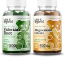 Wild & Organic Valerian Root Gummies & Magnezyum Citrate Gummies &