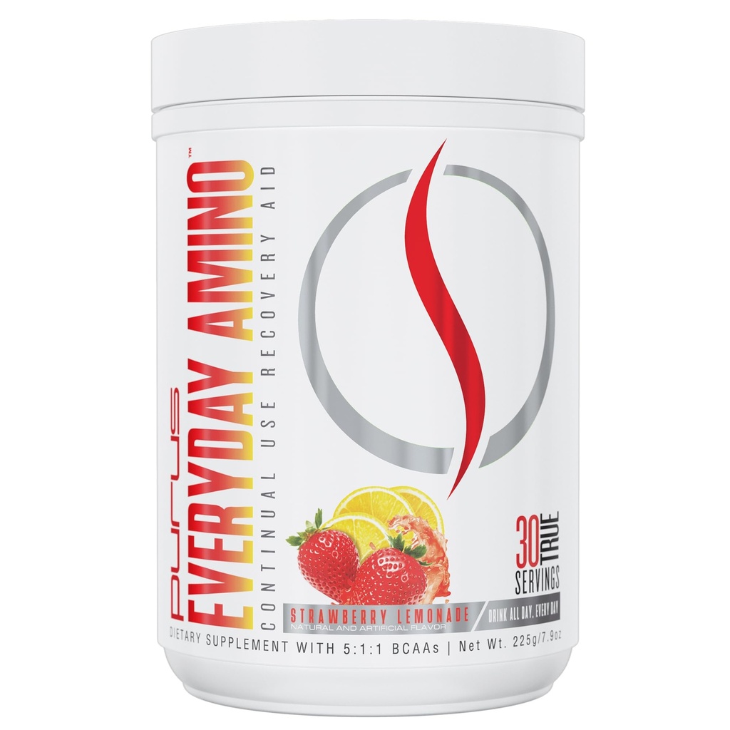 Purus Laboratuvarları Her gün Deri Hydration & Recovery | Sugar Free & Gluten Free | 30 Servisler (Strawberry Lemonade)