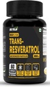 Trans Resveratrol 250MG Capsules - 99.5% Pure Micronized ve Highly Bio available Supplement | Slow Down Aging, Proven Güçlü Anti-Oxidant | Metabolism & Heart Health (120 Capsules)
