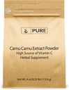 PURE ORIGINAL INGREDIENTS Camu Camu (4oz) C, Brezilyalı Superfood, Lab-TY