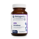 Μεταγονική - MetaSleep - Μελατονίνη διπλής φάσης με συμπλήρωμα ύπνου Kava - 60 κάψουλες (πακέτο του 1)