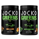 Jocko Yakıt Yeşilleri Toz Paketi - Yeşiller ve Superfood Toz Sağlıklı Yeşil Su - Spirulina, Chlorella, Digestive Enzymes, & Probiyotiks - 60 Hizmet