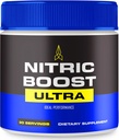 Nitric Boost Ultra Toz, NitricBoost Resmi Formula Enerji Seviyelerini ve Kan Akışını Desteklemek için - En Güçlü, Nitrik ATM Ultra BCAA, NitricBoost Ultra Toz Destek İncelemeleri (1 Pack)