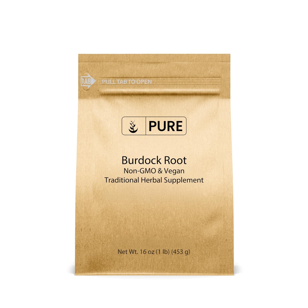 Καθαρό αρχικό εκχύλισμα ρίζας Burdock συστατικών (1lb) Lab-εξαερωμένο, μη GMO