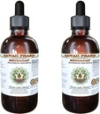 Skullcap Alkol Özgür Sıvı Ekstraksiyon, Organik Skullcap (Scutellaria lateriflora) Herb Glycerite Natural Herbal Supplement, Hawaii Pharm, USA 2x4 fl.oz
