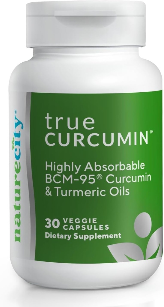 NatureCity True-Curcumin Turmeric Supplement 