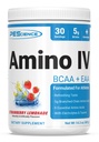 PE Science Platinum IV BCAA & EAA Toz, Essential Amino Asits, Taurine, Hydration ve Muscle Recovery için Electrolytes, Men & Women, Post Workout - Strawberry Lemonade, 30 Hizmet