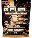 G Yakıt proteini + Enerji İçilir Toz, Oyun için Pre Workout Caffeine Mix, Sugar Free Focus, Vitamin + Antioksis, 19oz (Fransız Vanilla Latte, 20 Hizmet)
