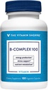 Mağaza Vitamini B Kompleksi 100 – Enerji Üretimi, Nervous System Function & Nutrient Metabolism – Mükemmel B1, B2, B6, B12, Niacin, Folic Acid & Biotin (100 Veggie Caps)