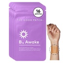 Good Patch B12 Awake Patch, Natural Patch with Caffeine, B12, and Green Tea Extract, Plant Powered Wearable Wellness, Enerjiyi Teşvik Etmeye Yardımcı Oldu (16 Total Patches)