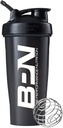 BARE PERFORMANCE NUTRITION Blender Bottle Shaker Bottle, 28 oz Shaker Bottle with Wire Whisk, Black
