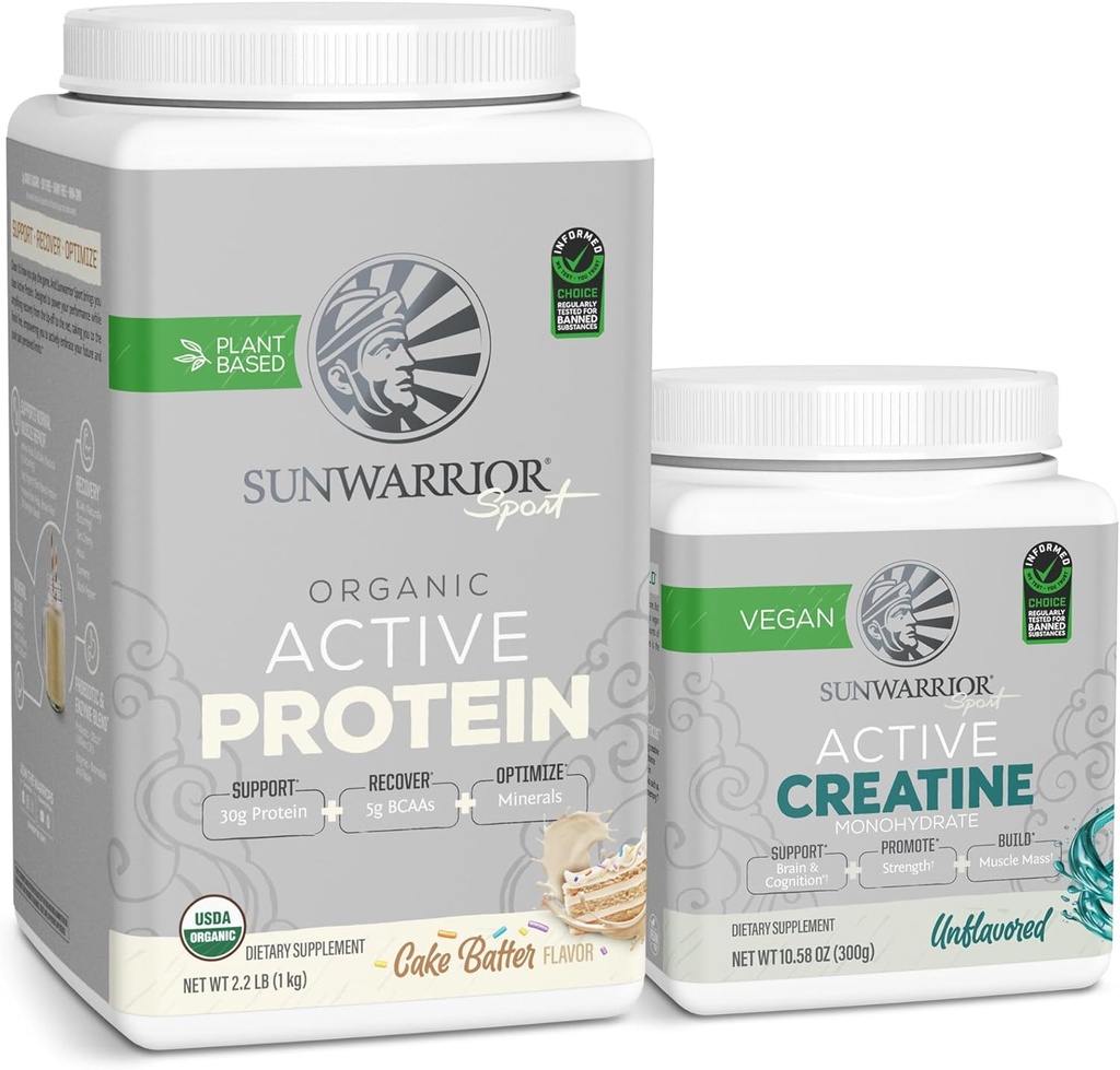 Sunwarrior Vegan Protein Powder USDA Organic 