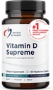 Sağlık A Vitamini için Tasarımlar Yüksek - D 5000 IU ile 2000 A Vitamin K, Bone Health, Heart Health, Mood & Immune Support - D3 GG Supplement ile Geliştirildi (60 Capsules)