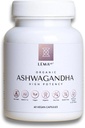 LEMAlab Organik Ashwagandha, Genel Wellness için 60 Vegan Capsules