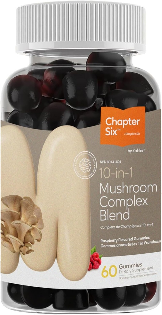 Zahler Bölüm 6 10 1 Mushroom Kompleksi, Raspberry Flavored 60 Kont.
