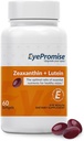 EyePromise Zeaxanthin + Lutein Eye Vitamin - Diyets Including Gluten Free ve Vegetarian için Doğal Malzemelerle Yapılan 60 Softgels Capsules - Your Eye Health Tamamen Koruma ve Geliştirin