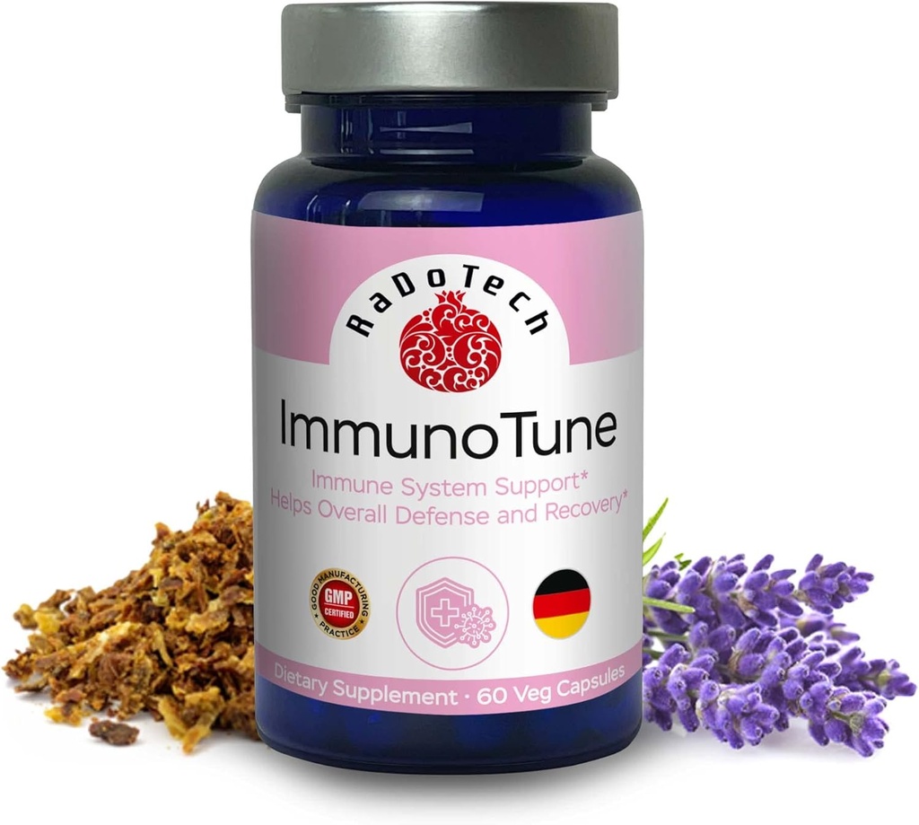 ImmunoTune ανοσοενισχυτής υποστήριξης του ανοσοποιητικού, συμπλήρωμα υποστήριξης του ανοσοποιητικού για τη σωματική αντίσταση και άμυνα, όλα τα φυσικά Formula για να οχυρώσει την ανοσοποιητική υγεία και τη συνολική ευεξία (60 Count (Pack of 1))