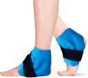 2 Akle Buz Paketi Swelling, Reusable Gel Buz Paketi Ankle Injuries, Cold Compress Therapy for Foot Pain Relief, Achilles Tendonitis, Plantar Fasciitis, Splaws