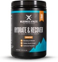 Wilderness Athlete - Hydrate & Recover | Sıvı Hydration Toz Elektrolyte Drink Mix - Recover Faster with Bcaas - Hydrate Toz with 1000 mg of C - 30 Service Tub (Arizona Peach)