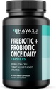 HAVASU NUTRITION Prebiotics and Probiotics for Women and Men - 20 Billion CFU - 2 Month Supply