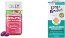 Sağlıklı Hamilelik için OLLY Prenatal Multivitamin Yumuşakgels + Bebek Tummy Ağrısı için Küçük Remediler, 60 Kont