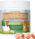 Köpekler ve Cats için Yumurta kabuğu Tozu, Osteoporosis için Büyük, Nourishes Bones, Supports Commons, Teeth, and Heart Health (16 oz)