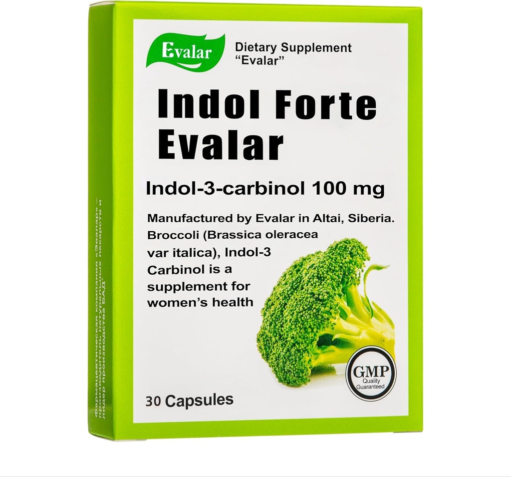 Evalar Bli Indol-3 Herb 30 Caps