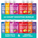 Σχεδιαστής Wellness Protein Smoothies Αρχικό πακέτο ποικιλιών & σούπερ πακέτο ποικιλιών φρούτων