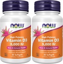 Şimdi D Vitamin-3 5000 IU - 30 Softgels (Pack of 2)