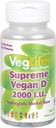 VegLife Supreme Vegan D Vegan Tablet, 2000 iu, 100 Kont