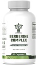 Bitter Melon Extract ve Banaba Leaf Extract ile Berberine Supplement - Immune System - Kilo Yönetimi - Non-GMO - Gluten-Free Berberine Complex, 60 Capsules için 1000 mg Berberine HCL.