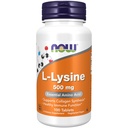 Şimdi Gıdalar Tamamlıyor, L-Lysine (L-Lysine Hydrochloride) 500 mg, Amino Asit, 100 Kont (kırda 1)