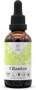Cilantro Alkol-Free Natural Tincture Extract, Immune System Alert, Sıvı Drops% 100 Cilantro kıllı Broşür (2 fl oz)