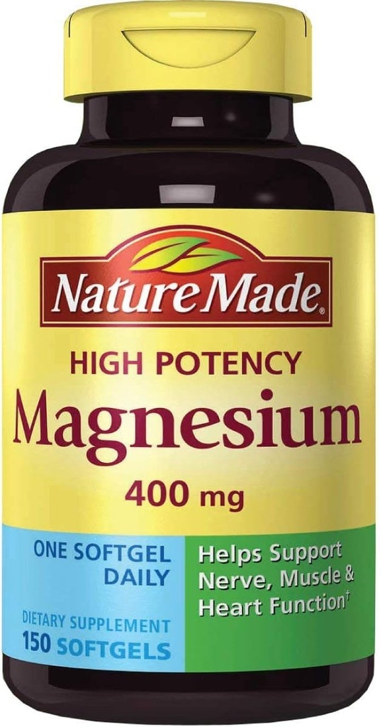 Doğa Ekstra Güçlü Magnezyum 400 Milligram - 150 Sıvı Softgels
