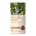 PlantFusion Vegan Collagen σκόνη - Plant Based Collagen Protein Powder Για τους μυς & τις αρθρώσεις, τα μαλλιά, το δέρμα & τα νύχια - Κέτο, χωρίς γλουτένη, χωρίς σόγια, χωρίς ζάχαρη, χωρίς GMO - σοκολάτα 11,43 oz