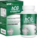 BiyoGenetik Laboratuvarlar hCG Alternatif - Erkekler ve Kadınlar için Kilo Kaybı ve Fat Burner - Metabolism Sağlıklı Diyetler - Alternatif Formula - 30 Günlük Supply (120 Capsules per Şişe)
