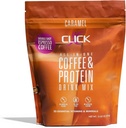 Kahve Protein Tozu | Double Shot Espresso | 16g protein | 23 Temel Vitaminler | Low Calorie Meal Yenileme | 150 mg Caffeine | Gluten Ücretsiz | Yapay Flavors veya Colors | Caramel