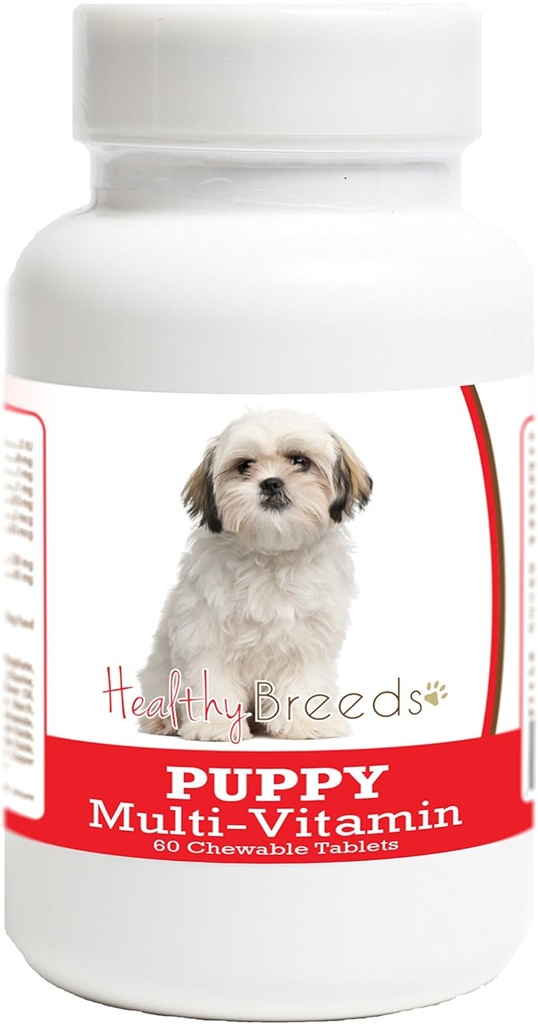 Healthy Breeds Shih Tzu Puppy Dog Multivitamin Tablet 60 Count