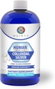 HumanTM Tarafından MEINTU Ultra-Pure Colloidal Silver for Natural Immune Support* - 16oz - Ekonomi Premium Ionic Silver Hydrosol Supplement, Yetişkinler, Çocuklar ve Evcil hayvanlar için Güvenli,