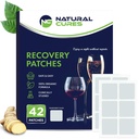Parti Recovery Patch - 42-Pack Patches - Wake Up Reneed ve Energized with Skin-Friendly Patch - Güçlü Makyaj için - Quick Recovery için Doğal Malzemeler (Transmain (42 Kont)