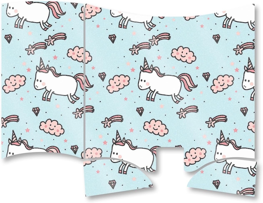 MightySkins Glossy Glitter Δέρμα συμβατό με Ventolin HFA Asthma Inhaler - Χαριτωμένα Unicorns 