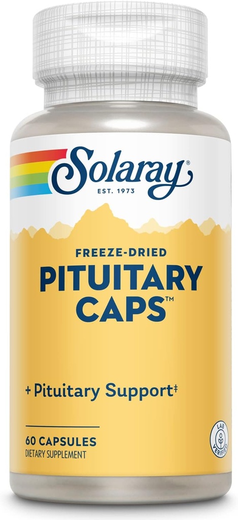 SOLARAY Pituitary Caps Freeze, Capsule (Btl-Plastik) 196 mg | 60ct