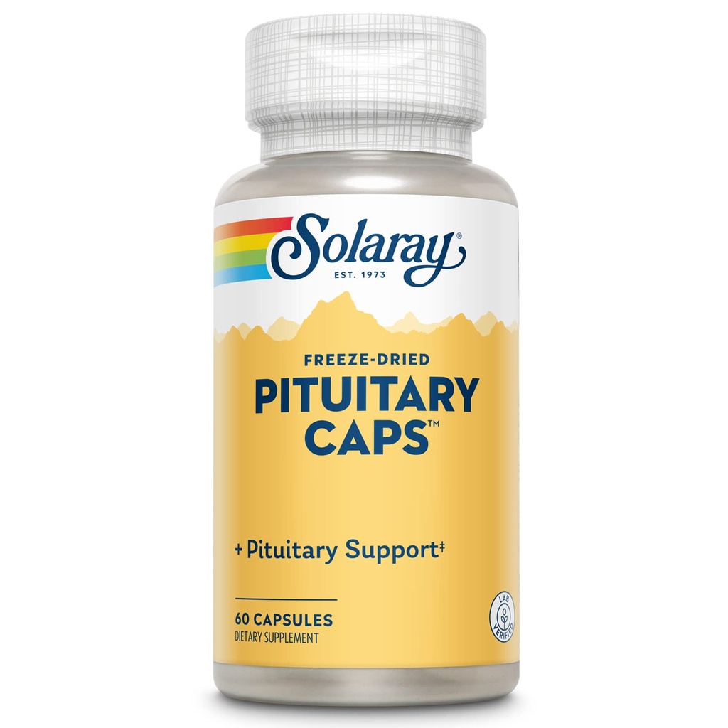 SOLARAY Pituitary Caps Freeze, Capsule (Btl-Plastik) 196 mg | 60ct