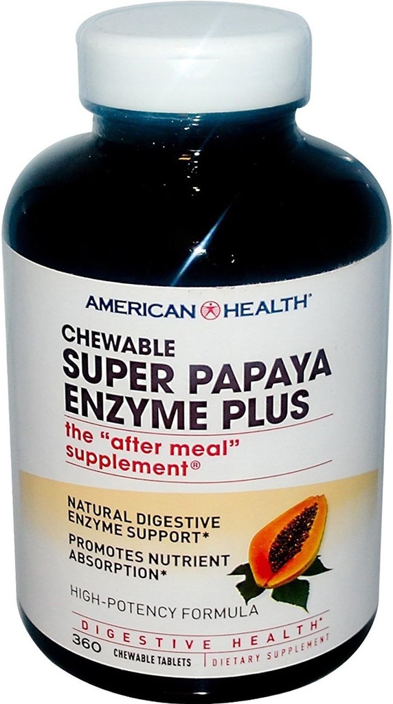 Αμερικανική Υγεία Papaya Enzyme Plus Spr