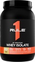 Άρθρο 1 R1 Πρωτεΐνη Whey Isolate - με 25g πρωτεΐνη & 6g BCAA Αποκλειστικά από Απομονωμένες & Υδρολυμένες Πηγές για την αποκατάσταση προπόνησης (2 λίρες *, μπανάνα Creme)