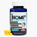 Iron Biome+ Gut Health & Metabolic Support - TriButyrin, Shilajit, Prebiyotiks, & Nutrients for Digestive Wellness, Immune Function & Sleep - 90 Capsules - Made in USA