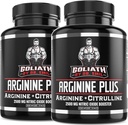 Dr. Emil'in ARGININE Plus - L Arginine + L Citrulline - 2500 MG High Dose NO ATM Tabletleri - Nitrik Çimento Supplement for Vascularity and Heart Health (Arginine AAKG and Citrulline Malate 2:1)